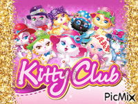 Kitty Club - Gratis geanimeerde GIF