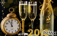 2016 New Year - Δωρεάν κινούμενο GIF