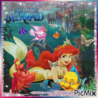 Ariel....Little Mermaid - GIF เคลื่อนไหวฟรี
