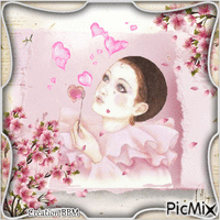 Pierrot par BBM анимиран GIF