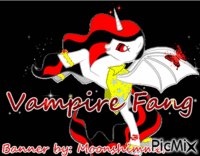 Vampire Fang - GIF animate gratis