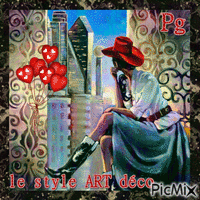 le style ART déco - Free animated GIF