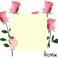 rosa animuotas GIF