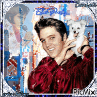 " Elvis Presley " animovaný GIF