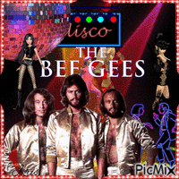Bee Gees - GIF animé gratuit