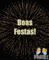 Boas festas - Darmowy animowany GIF