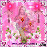 Jesus e Maria animovaný GIF