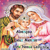Abençoa Deus Menino - Бесплатный анимированный гифка