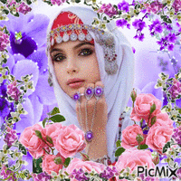 Muslim Beauty animirani GIF