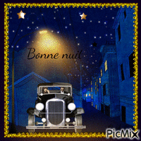 Bonne Nuit animovaný GIF