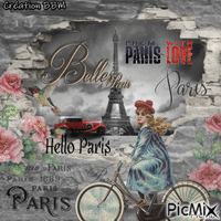 Paris par BBM geanimeerde GIF
