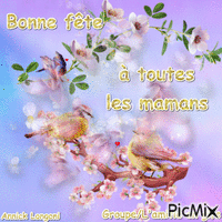 Bonne fête maman 5 - Безплатен анимиран GIF