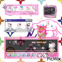 hello kitty's desktop 2003.exe animuotas GIF