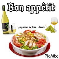 Bon appétit κινούμενο GIF