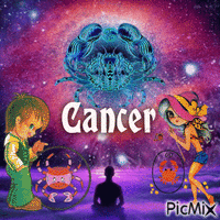 Signo Cancer - GIF animado gratis