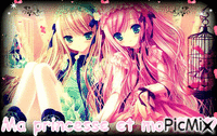 Ma princesse et moi - Безплатен анимиран GIF