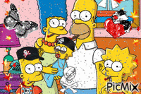 COOL Simpsons - GIF animasi gratis