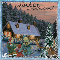 Winter Wonderland - Nemokamas animacinis gif