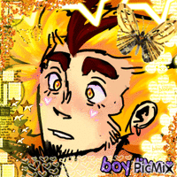 The boy liker 🫢 GIF animasi