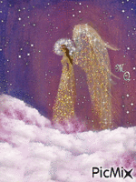 sparkle angel GIF animasi