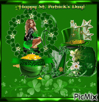 Saint Patrick de Prettypoun анимиран GIF