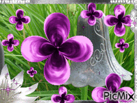 Argent et violet - Free animated GIF