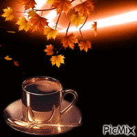 Кофе - GIF animado gratis