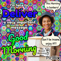 Deliver a Message geanimeerde GIF