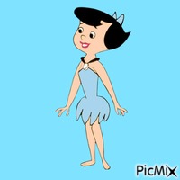 Betty Rubble animasyonlu GIF