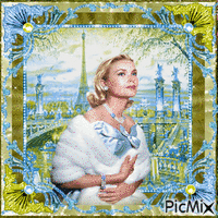 Grace Kelly, Actrice américaine アニメーションGIF