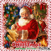 Merry Christmas by Santa Claus