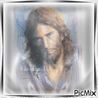 Jesus Christ Love you! - Besplatni animirani GIF