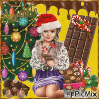 Chocolat de Noël.