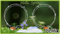 Hello Spring! - Gratis geanimeerde GIF