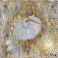 gold ballet and music