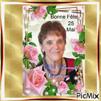 Bonne Fête Aline - Δωρεάν κινούμενο GIF