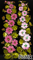 kvety анимированный гифка