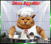 ღஐღ Buon appetito ღஐღ - Gratis animeret GIF