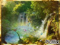 water falls - Ingyenes animált GIF