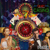 Casino-Roulette GIF animé
