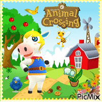 Animal Crossing - Colton - GIF animé gratuit