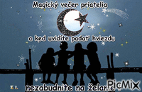 Magická noc - Бесплатни анимирани ГИФ