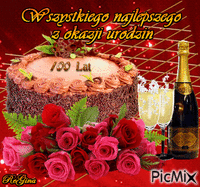 Wszystkiego najlepszego z okazji urodzin - Ingyenes animált GIF