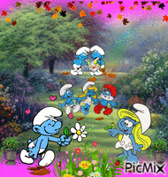 Smurfs - GIF animado grátis