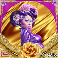 Purple&Gold - Gratis geanimeerde GIF
