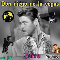 Zorro geanimeerde GIF
