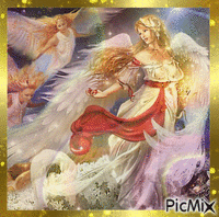ángeles  que nos rodean - Ingyenes animált GIF