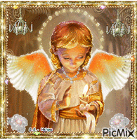 Goldn Angel. Animated GIF