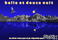 belle nuit - Безплатен анимиран GIF
