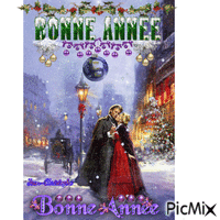 BONNE ANNEE - GIF animé gratuit